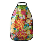Colorful Lollipop And Candy Print Car Seat Organizers