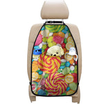 Colorful Lollipop And Candy Print Car Seat Organizers