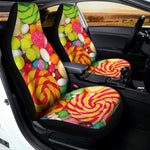 Colorful Lollipop And Candy Print Universal Fit Car Seat Covers