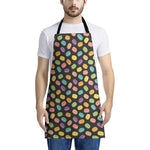 Colorful Macaron Pattern Print Apron