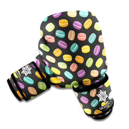 Colorful Macaron Pattern Print Boxing Gloves