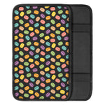 Colorful Macaron Pattern Print Car Center Console Cover