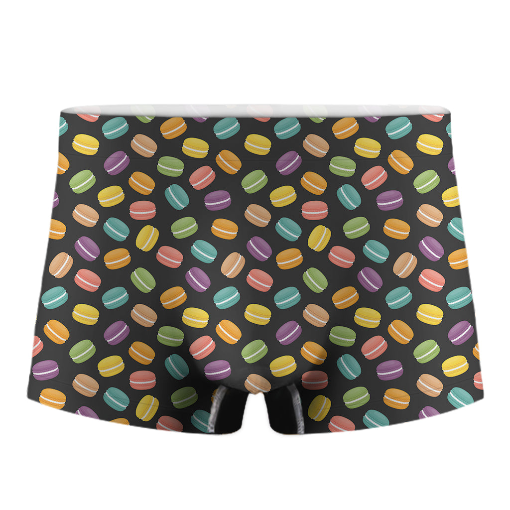 Colorful Macaron Pattern Print Men's Boxer Briefs