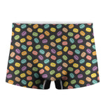 Colorful Macaron Pattern Print Men's Boxer Briefs