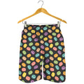 Colorful Macaron Pattern Print Men's Shorts