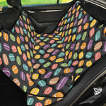 Colorful Macaron Pattern Print Pet Car Back Seat Cover