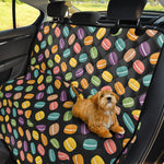 Colorful Macaron Pattern Print Pet Car Back Seat Cover