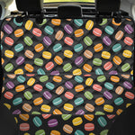 Colorful Macaron Pattern Print Pet Car Back Seat Cover