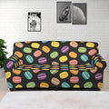 Colorful Macaron Pattern Print Sofa Cover