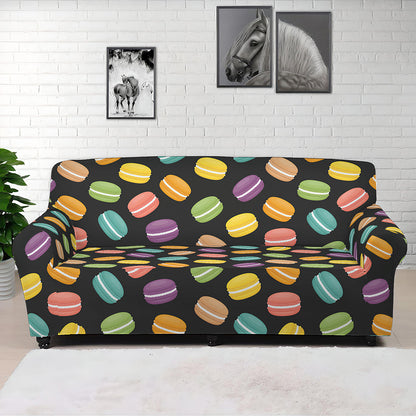 Colorful Macaron Pattern Print Sofa Cover