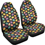 Colorful Macaron Pattern Print Universal Fit Car Seat Covers