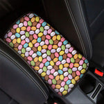 Colorful Macarons Pattern Print Car Center Console Cover