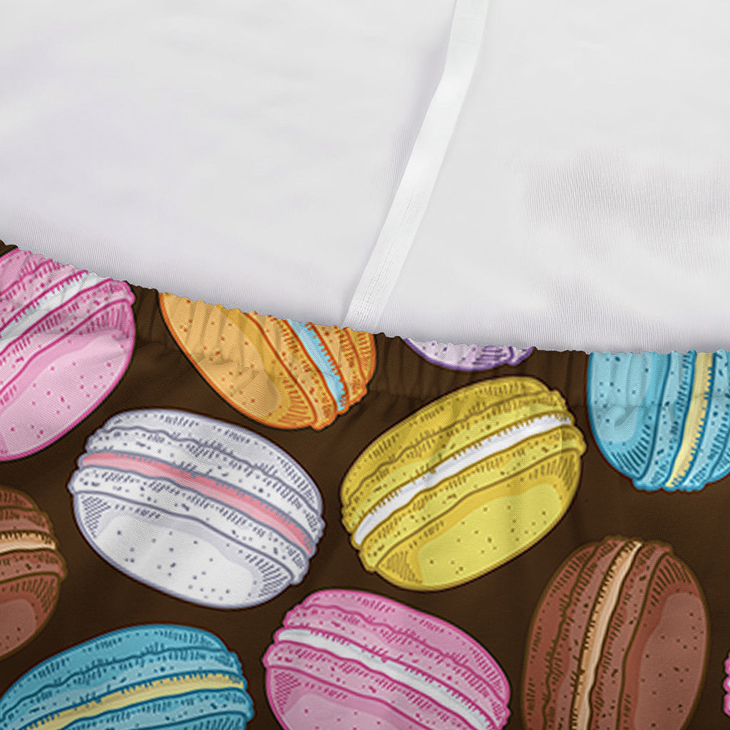 Colorful Macarons Pattern Print Sofa Cover