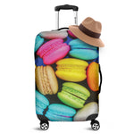 Colorful Macarons Print Luggage Cover