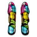 Colorful Macarons Print Muay Thai Shin Guards