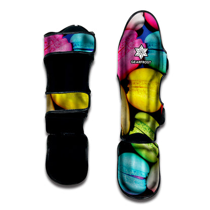 Colorful Macarons Print Muay Thai Shin Guard