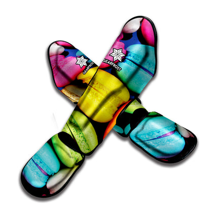 Colorful Macarons Print Muay Thai Shin Guard