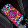 Colorful Mandala Bohemian Pattern Print Car Center Console Cover