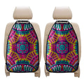 Colorful Mandala Bohemian Pattern Print Car Seat Organizers