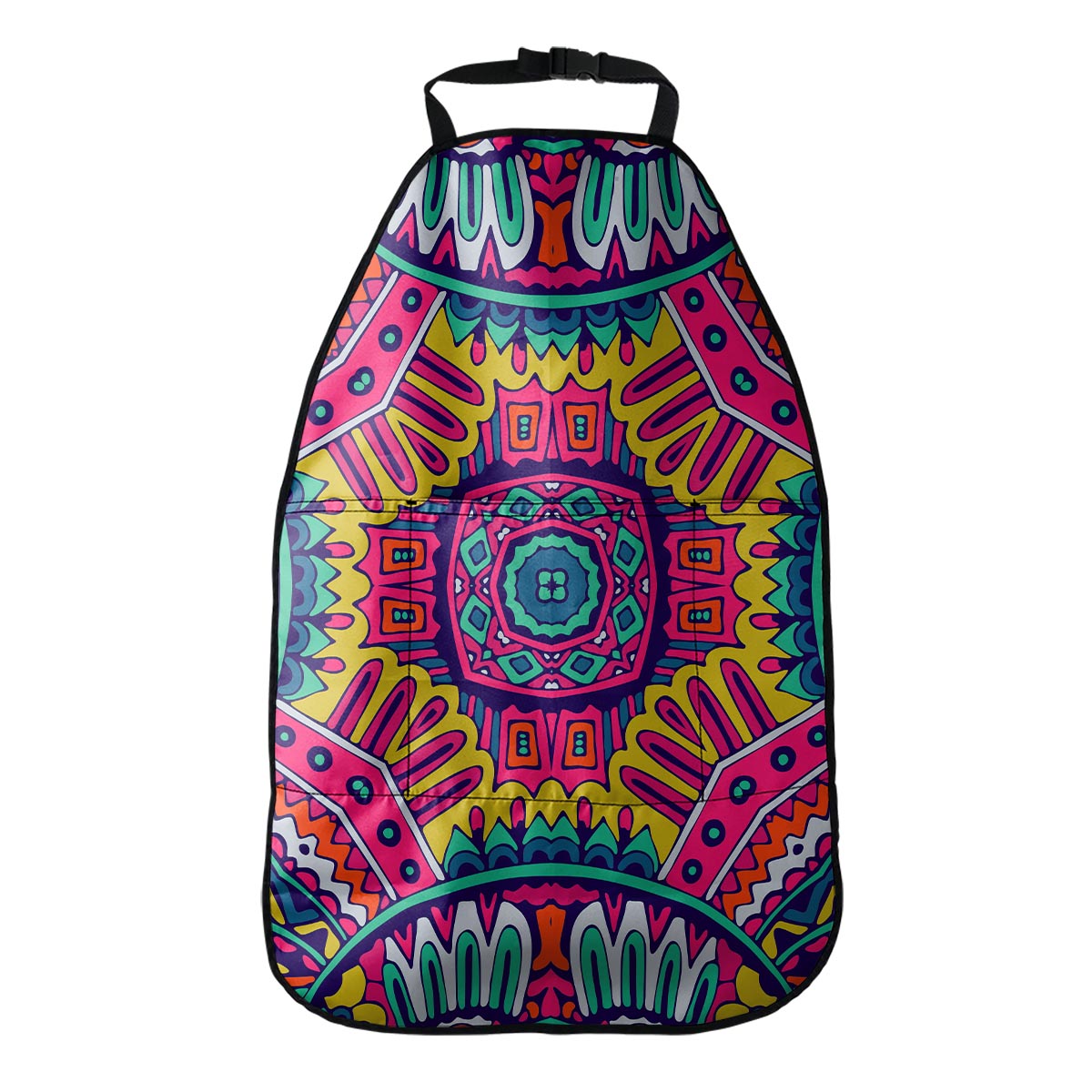 Colorful Mandala Bohemian Pattern Print Car Seat Organizers
