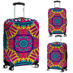 Colorful Mandala Bohemian Pattern Print Luggage Cover GearFrost