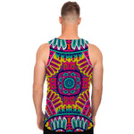 Colorful Mandala Bohemian Pattern Print Men's Tank Top