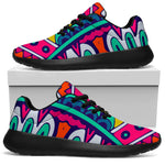 Colorful Mandala Bohemian Pattern Print Sport Shoes GearFrost