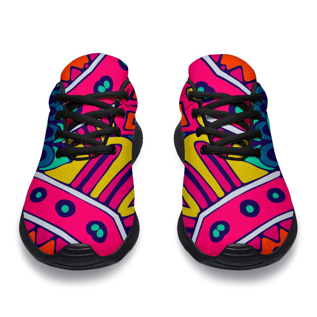 Colorful Mandala Bohemian Pattern Print Sport Shoes GearFrost