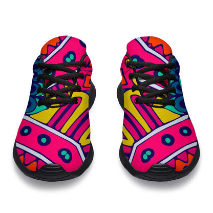 Colorful Mandala Bohemian Pattern Print Sport Shoes GearFrost