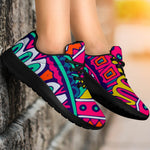 Colorful Mandala Bohemian Pattern Print Sport Shoes GearFrost