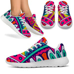 Colorful Mandala Bohemian Pattern Print Sport Shoes GearFrost