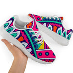 Colorful Mandala Bohemian Pattern Print Sport Shoes GearFrost