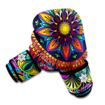 Colorful Mandala Print Boxing Gloves