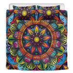 Colorful Mandala Print Duvet Cover Bedding Set
