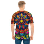 Colorful Mandala Print Men's T-Shirt