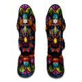 Colorful Mandala Print Muay Thai Shin Guards