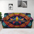 Colorful Mandala Print Sofa Cover