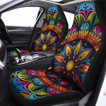 Colorful Mandala Print Universal Fit Car Seat Covers