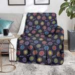 Colorful Maya Pattern Print Blanket