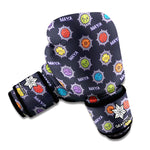 Colorful Maya Pattern Print Boxing Gloves