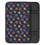 Colorful Maya Pattern Print Car Center Console Cover