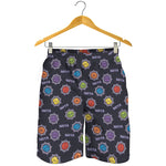 Colorful Maya Pattern Print Men's Shorts