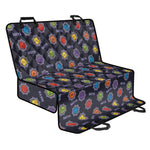 Colorful Maya Pattern Print Pet Car Back Seat Cover