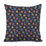 Colorful Maya Pattern Print Pillow Cover