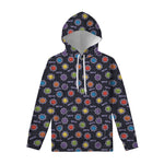 Colorful Maya Pattern Print Pullover Hoodie