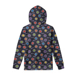 Colorful Maya Pattern Print Pullover Hoodie