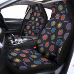Colorful Maya Pattern Print Universal Fit Car Seat Covers