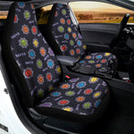 Colorful Maya Pattern Print Universal Fit Car Seat Covers