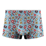 Colorful Medical Pattern Print Men's Boxer Briefs