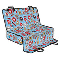 Colorful Medical Pattern Print Pet Car Back Seat Cover